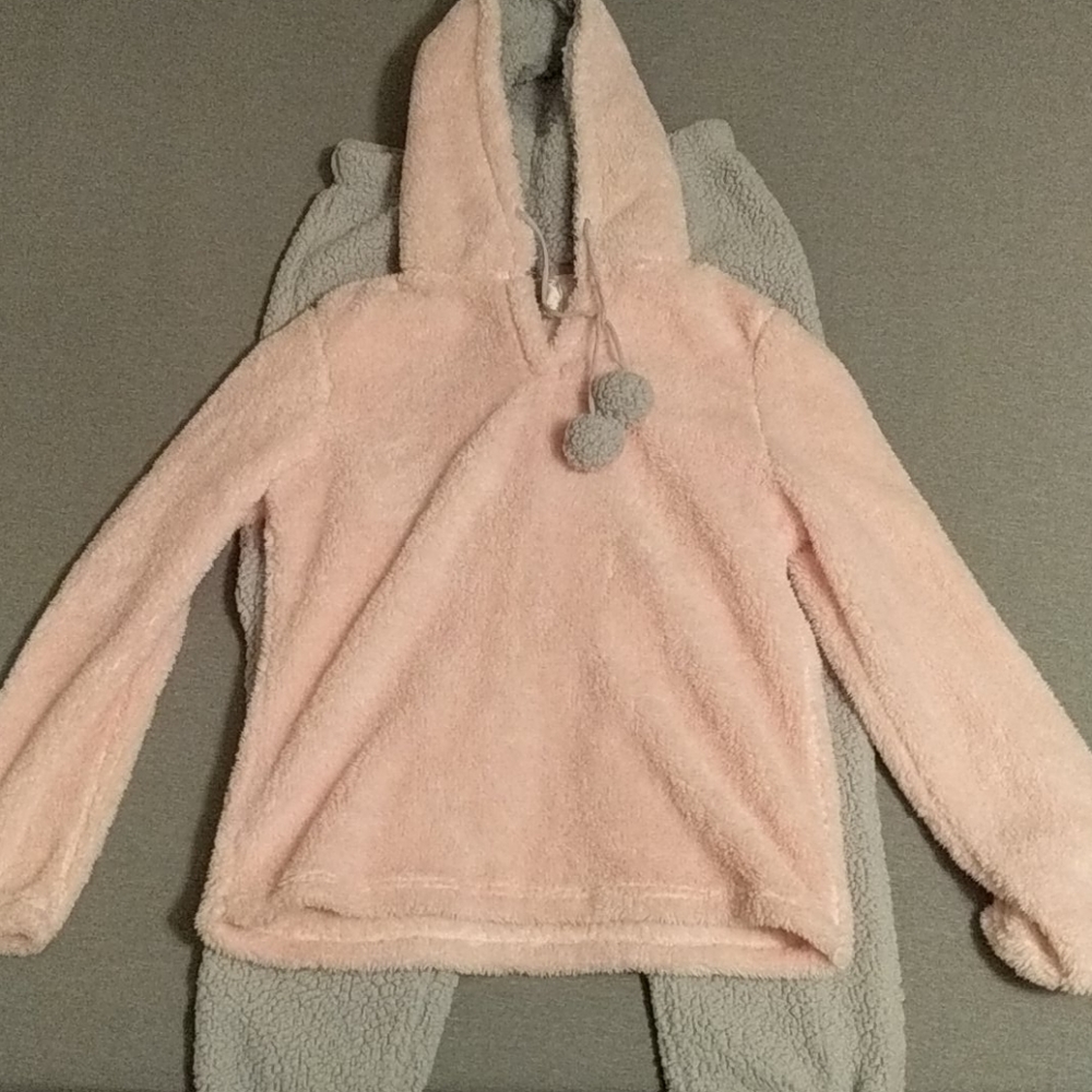 PJ Couture Fuzzy Pajama Set